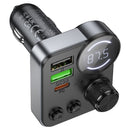 HOCO E86 Alegria Car charger PD30W QC3.0 with wireless FM transmitter