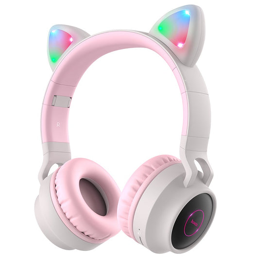 HOCO W27 Cat ear Headphones wireless wired